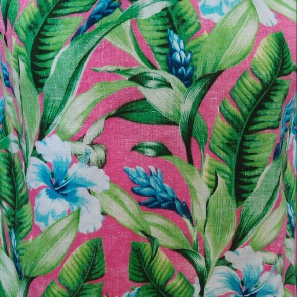 Tommy Bahama Linen Halter Tropical Shirt - Picture 7 of 9